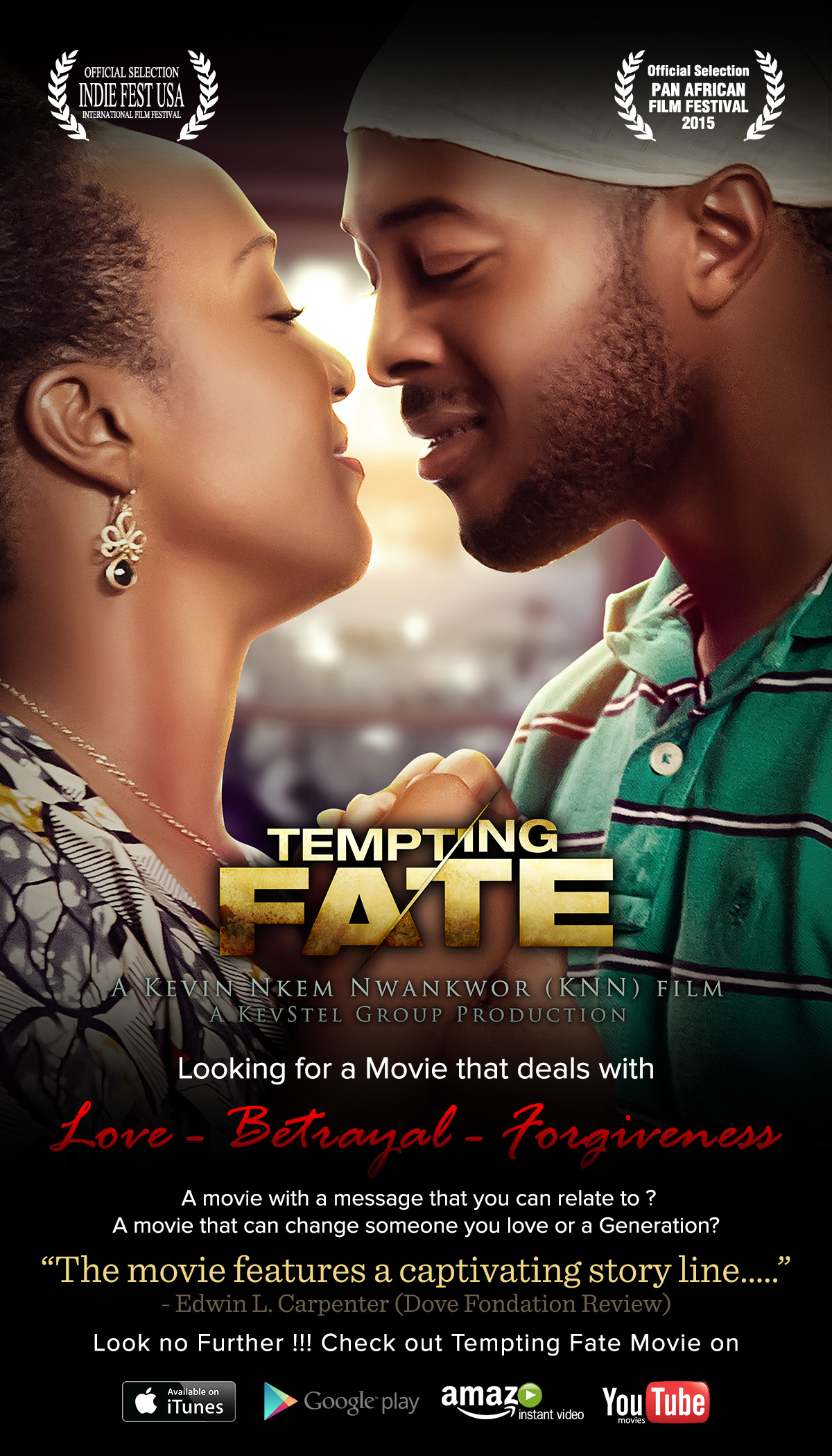 Tempting Fate A Recently Released Award Winning Drama Is Now Available On Christiancinema Com Newswire