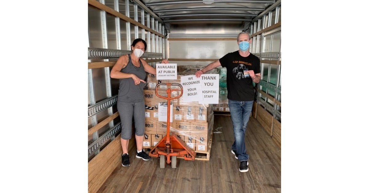 Stacy Madison, Founder of Stacy's Pita Chips and BeBOLD Bars, Donates