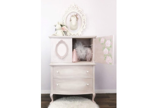 'Paint it Pink' Chalk-Painted Armoire