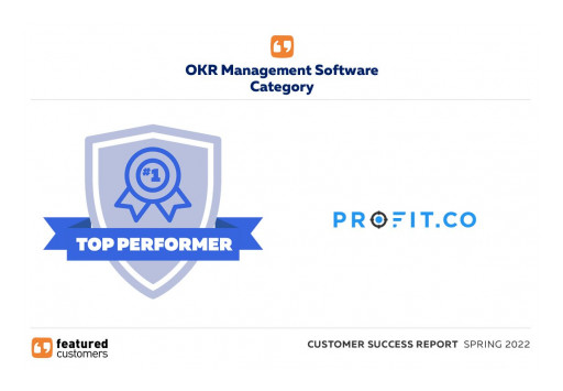 Profit.co Recognized as OKR Top Performer by FeaturedCustomer.com