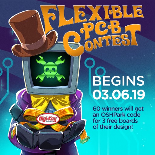 Hackaday's Flexible PCB Contest Launches Today!