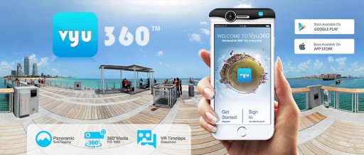 Vyu360™ Upgrades Your Smartphone to Easily Capture and Share 360° Media
