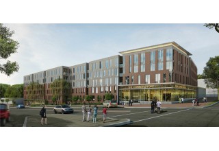 Rendering of South Capitol Apartments