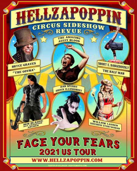 Hellzapoppin Tour Poster