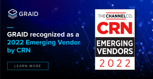 GRAID Technology Spotlighted on the CRN® 2022 Emerging Vendors List