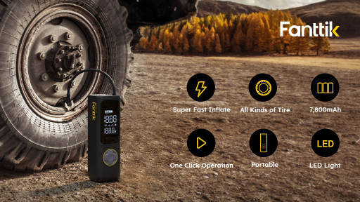Fanttik Announces Launch of X8 APEX — Advanced Portable Tire Inflator for All Tires & Inflatables