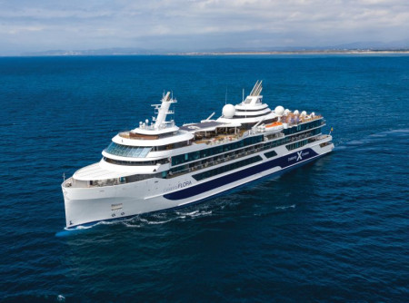 Celebrity Flora is an expedition cruise ship