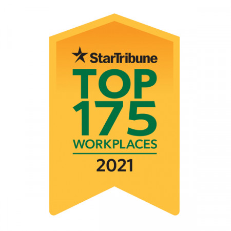 StarTribune Top 175 Workplaces Award - 2021