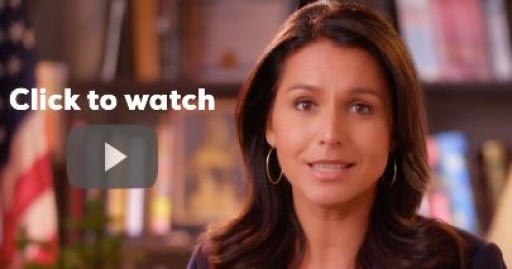 Tulsi Gabbard Calls on Citizen Co-sponsors to Help Pass OFF Act