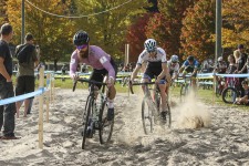 Riders battle the sand at the 2016 Silver Goose