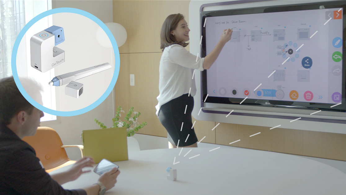 GoTouch Launches on Kickstarter, Turns Any TV Into an Interactive