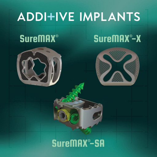Additive Implants Announces Initial Surgeries for SureMAX-SA™, StandAlone Cervical Spacer
