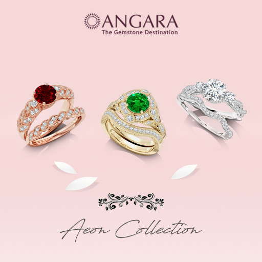 Angara.com Announces the Launch of Aeon, a Vintage-Inspired Engagement & Wedding Rings Collection