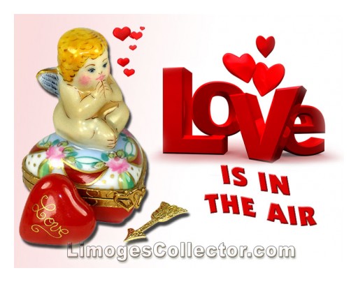 Love is in the Air With Valentine's Day French Limoges Box Gifts at LimogesCollector.com