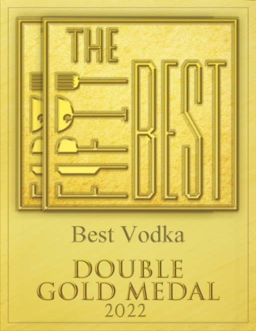 Tasmanian Pure Vodka® (TPV®) Earns Double Gold Medal at The Fifty Best Imported Vodka Tasting