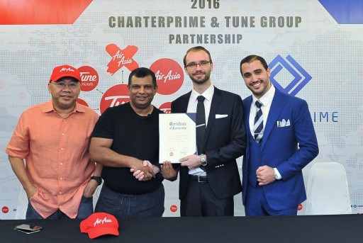 Tune Group and Charterprime Announce Official Strategic Partnership