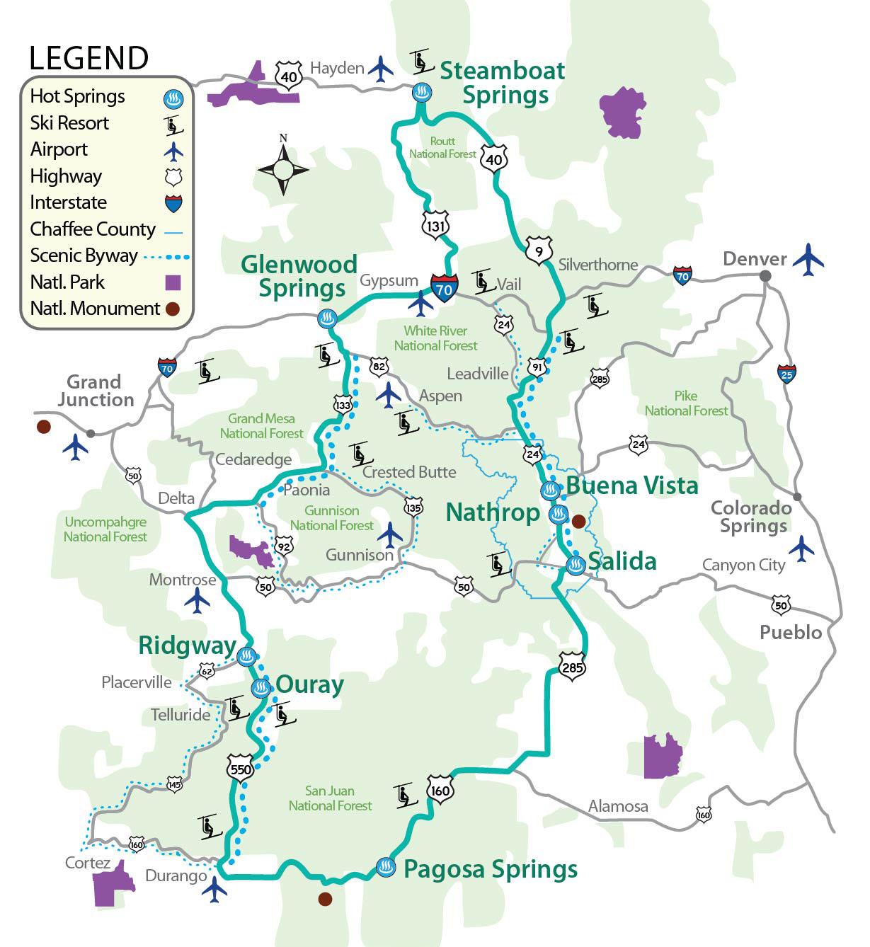 Colorado S New Historic Hot Springs Loop Pairs Year Round