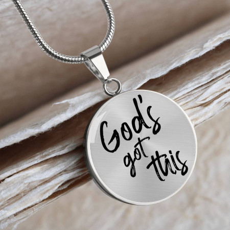 God's Got This Stainless Steel Necklace