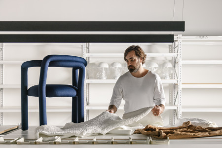 Designer Guilherme Wentz In His Studio