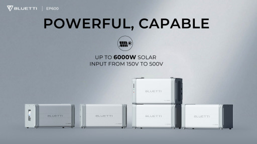 Up to 6kW, 79kWh: BLUETTI Unveiled Modular Energy Storage System EP600 & B500 at IFA 2022