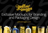 Download Mockups Important Breakthrough In Packaging Branding Design Newswire Yellowimages Mockups