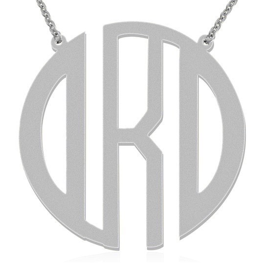 custom monogram jewelry