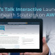 Let's Talk Interactive Launches Telehealth Solutions on AWS