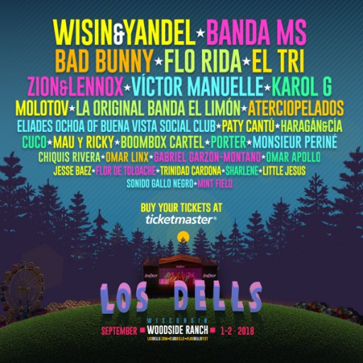 Los Dells Festival Announce New Artist Additions and Confirms the Final Line Up for 2018