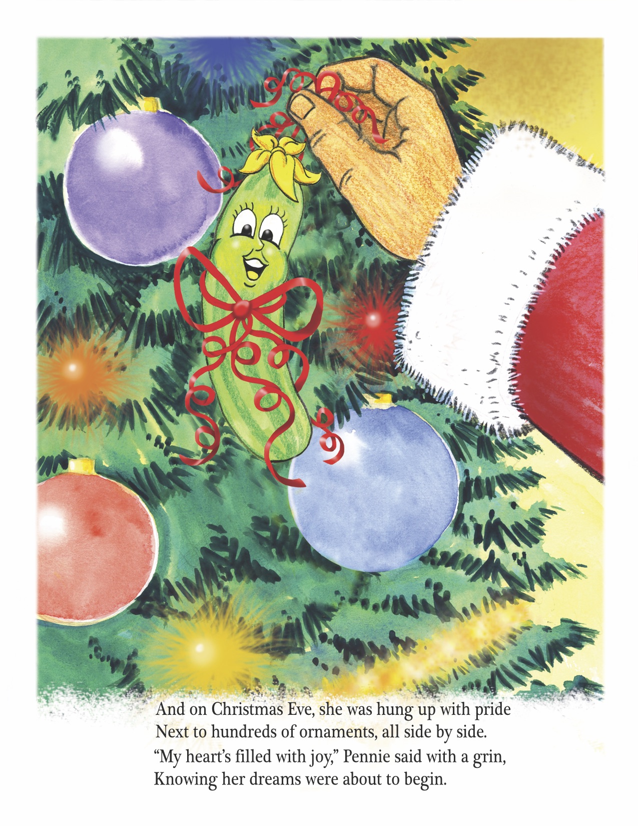 A Christmas Song Brings the Legend of the Christmas Pickle to Life