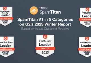 SpamTitan named leader in G2 Winter 2023 Awards