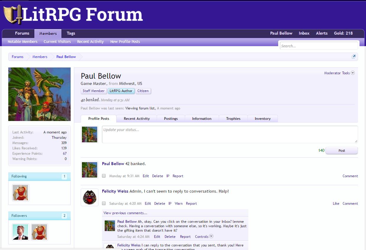 Litrpg Forum New Home For Ready Player One Fans Newswire