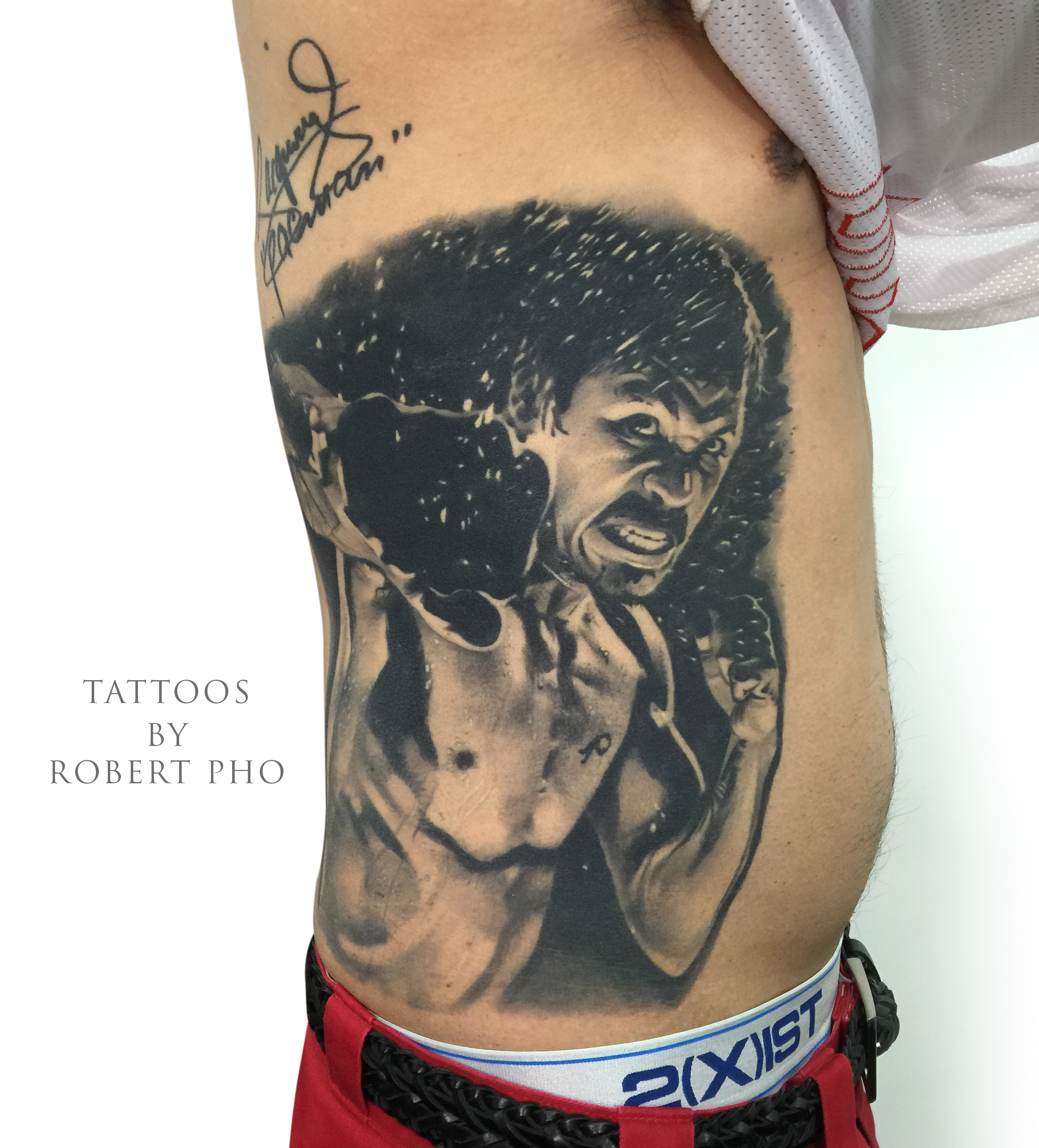 Does man who tattooed Manny Pacquiao on his stomach regret his decision  after the loss? | Newswire
