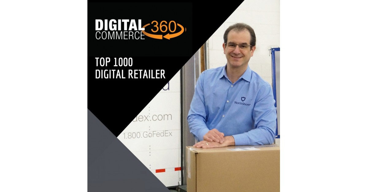NorthShore Care Supply Makes Top 1000 List as a Leading Online Retailer
