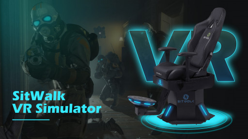 SitWalk - Revolutionary Full-Motion VR Controller Chair Announces Kickstarter Launch