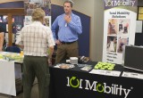 Hamilton Gayden, owner of 101 Mobility of Oakland County, at the Senior Resource Expo.