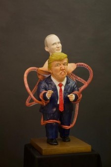 'Putin's Puppet' - A Russian-Born Artist's Perspective On Today's US ...