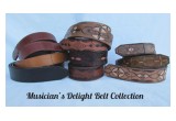 Belts from the Musician's Delight Collection