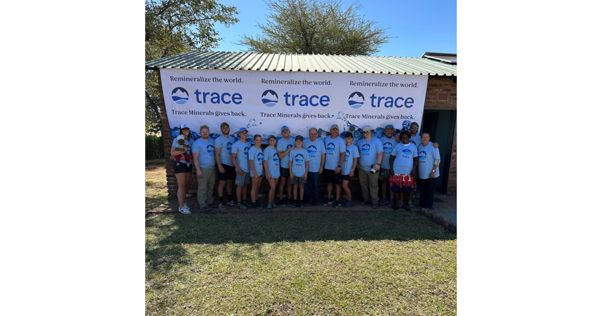 Trace Minerals Launches ‘Trace Gives Back’ Program; Completes First Service Trip