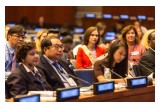 More than 400, including representatives of UN Permanent Missions, attended the 13th annual International Human Rights Summit of Youth for Human Rights International at the United Nations. 