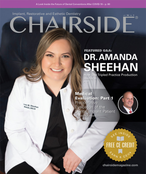 Glidewell Publishes Chairside® Magazine Issue With 6 Free CEUs