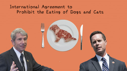 U.S. Congress Calls for the International Agreement to Prohibit the Eating of Dogs and Cats