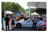 Energy Independence Celebration attendees view electric vehicle showcase