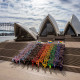 Sydney WorldPride Welcomes the World With Giant Human Progress Flag