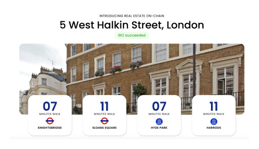 Unlocking London High-End Real Estate: CitaDAO Completes 5 West Halkin Street Tokenisation