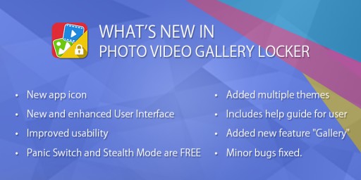 Photo Video Locker - Android App Release