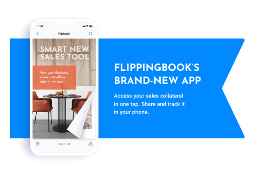 FlippingBook Online Launches an App for Sales Teams to Share and Track Sales Collateral