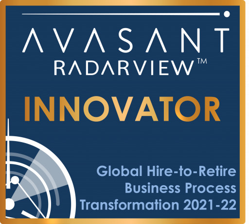 Neeyamo Has Been Recognized as an Innovator in Avasant's Global Hire-to-Retire Business Process Transformation 2021-22 RadarView