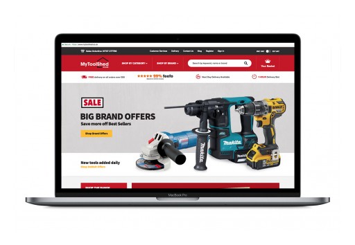 Shopping for Tools for DIY Projects is Easy and Affordable With the New Mobile-Friendly Website MyToolShed.co.uk