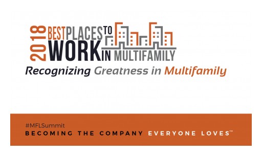 National Best Places to Work Multifamily™ Rankings Announced