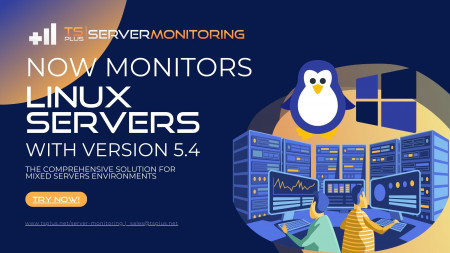 Server Monitoring V5.4 Monitors Linux Servers